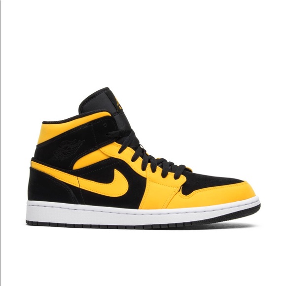 retro 1s yellow and black
